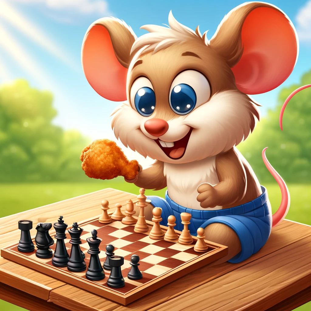 Mouse play chess with $FCKN