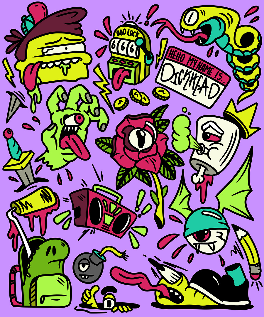 Doodle Sheet three