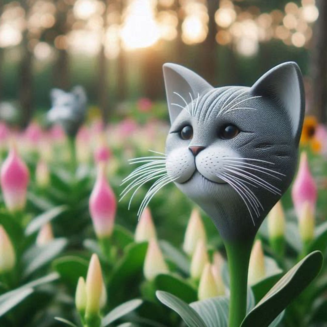 Cat flower