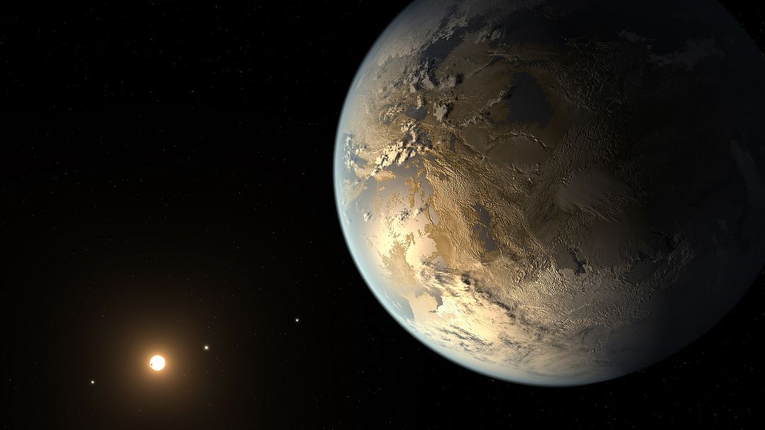 Exoplanet Kepler-186f (Illustration)