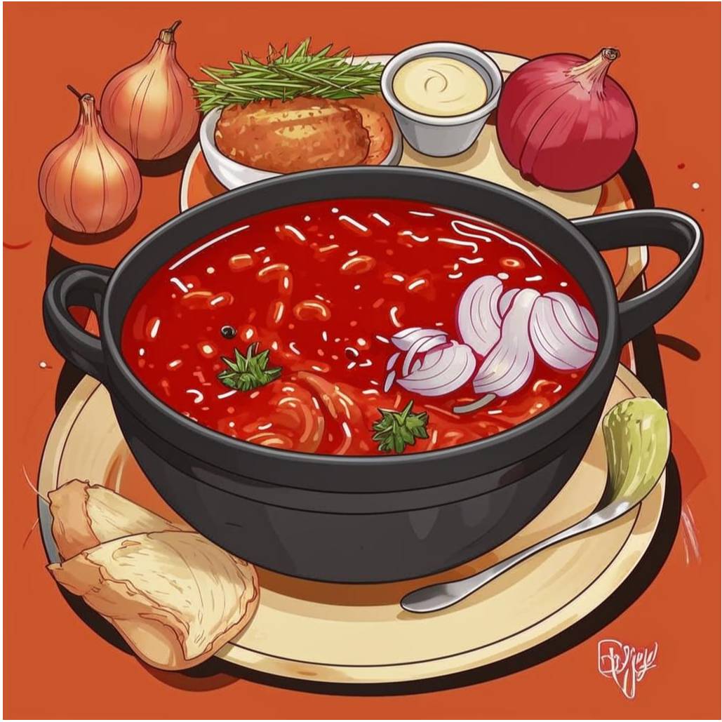 Eat this borscht