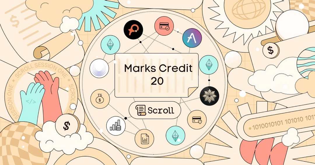 Scroll "Marks Credit"