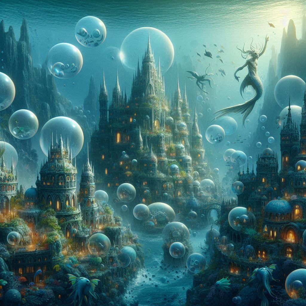 An underwater metropolis