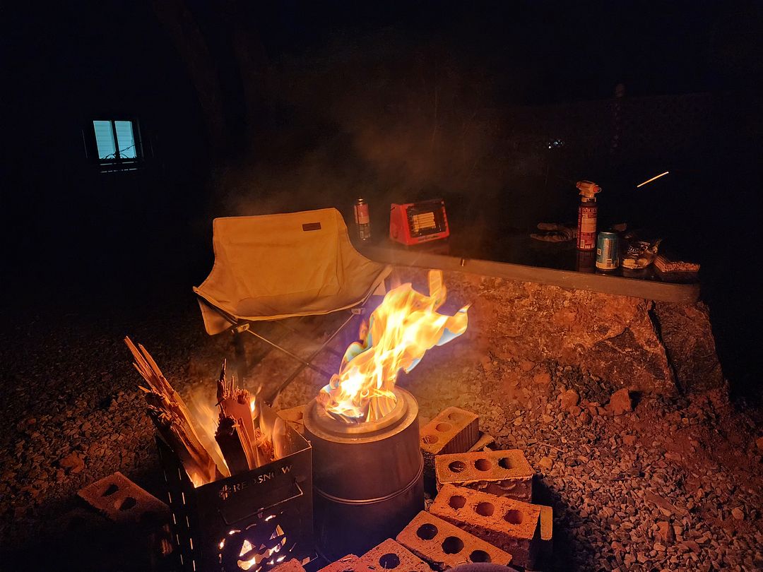 Fire camping