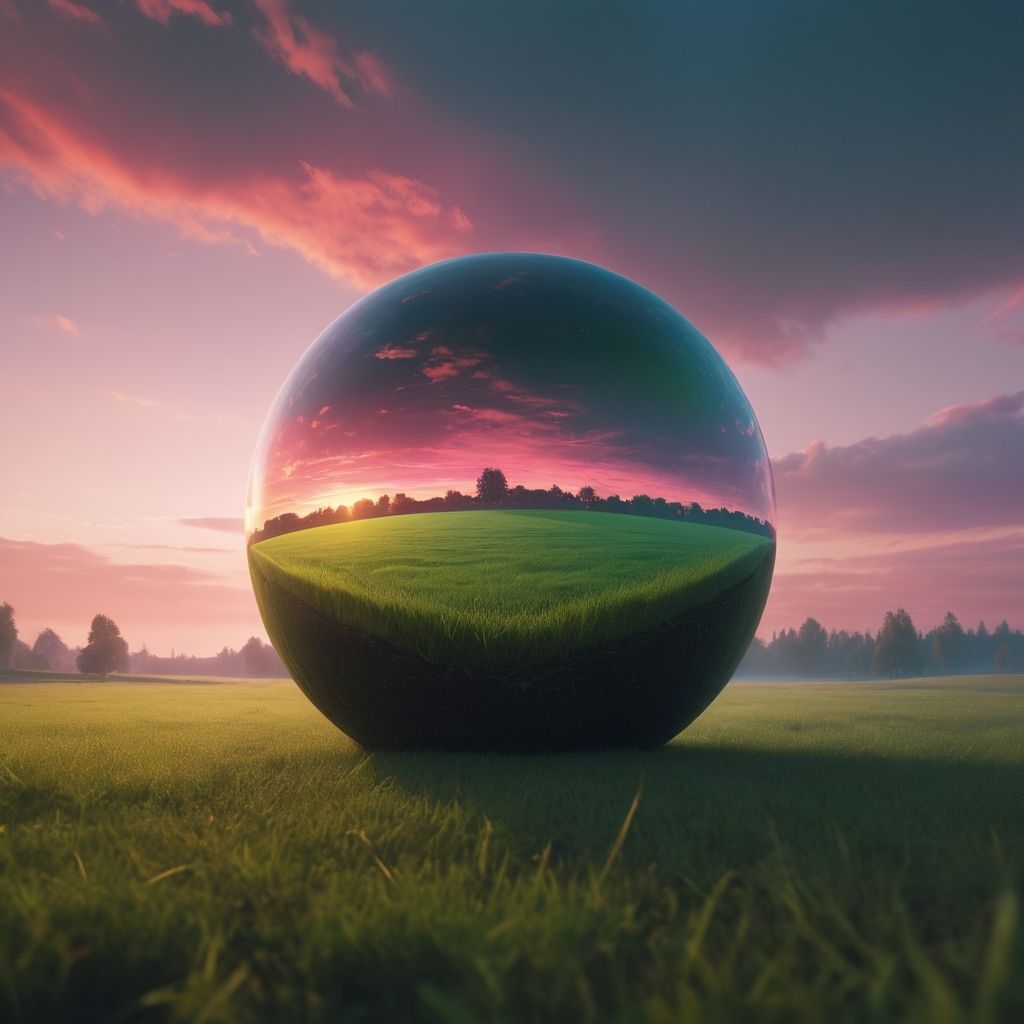 Grass sphere