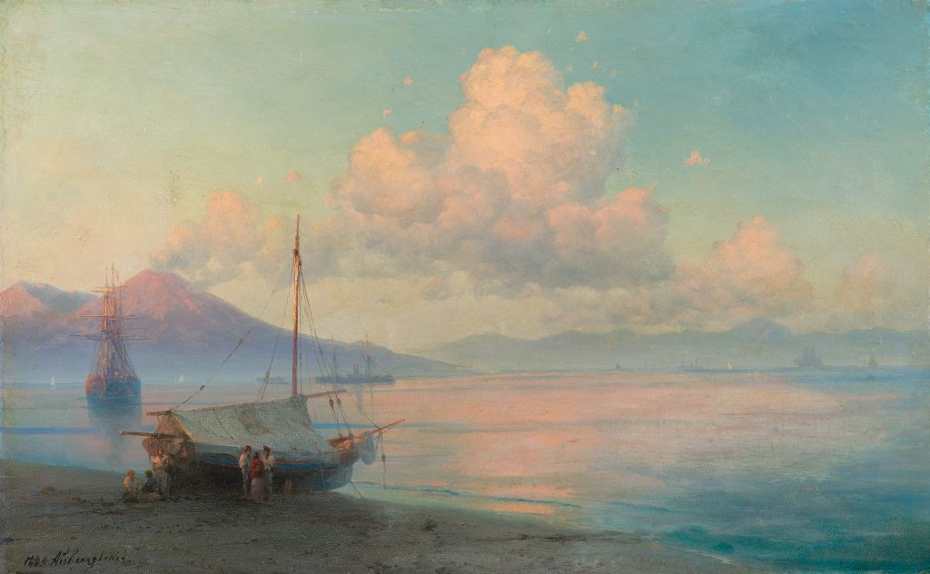 Bay of Naples in the morning