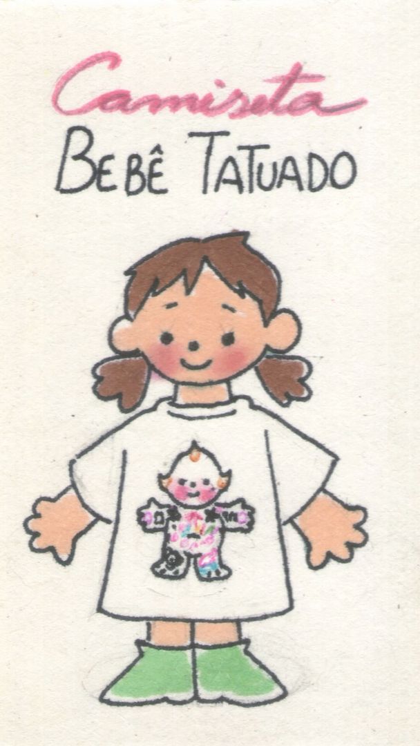 bebê tatuado