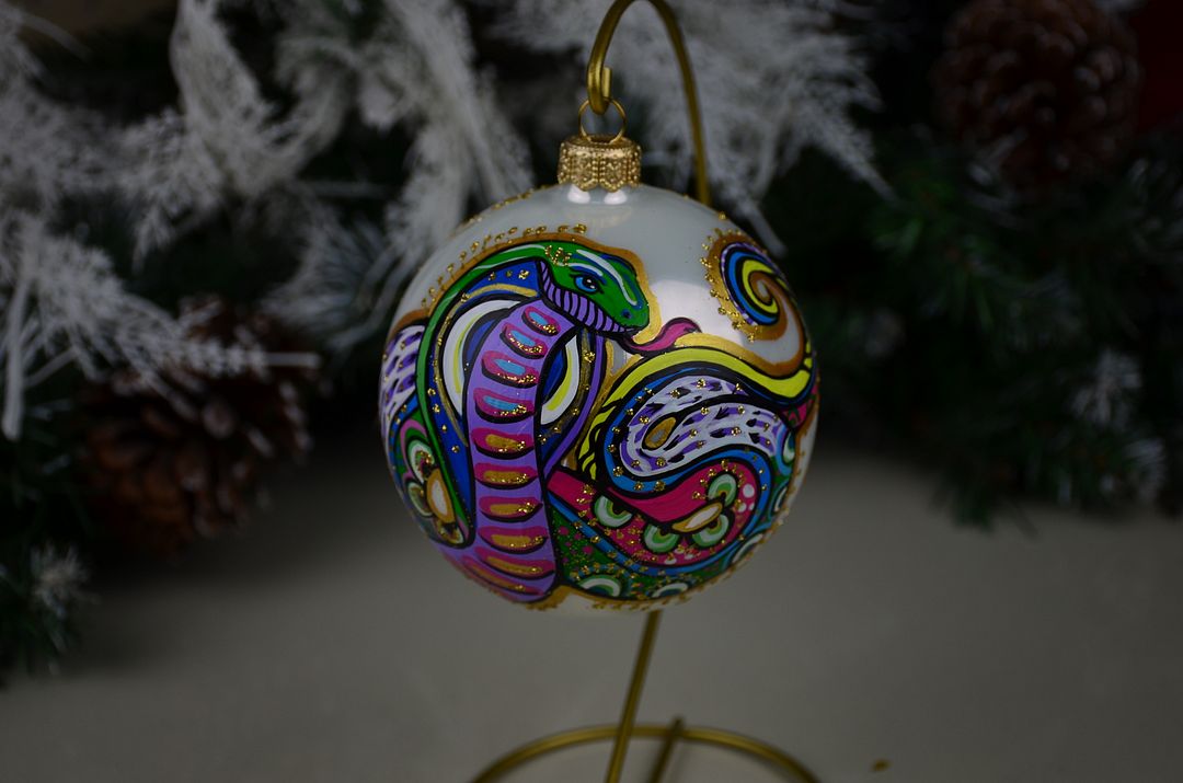 Handmade Christmas ball #5 (new collection)