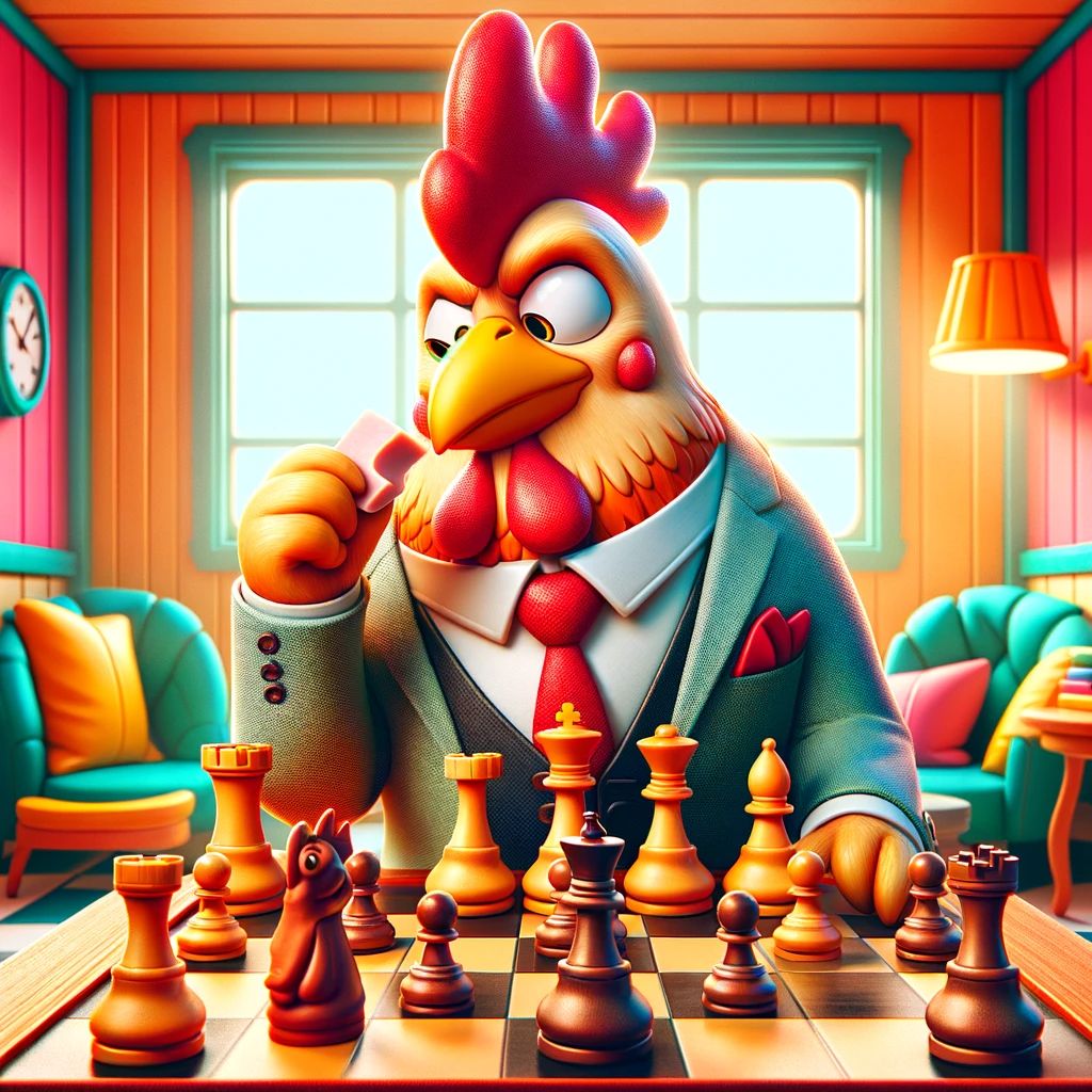 $FCKN chicken play chess