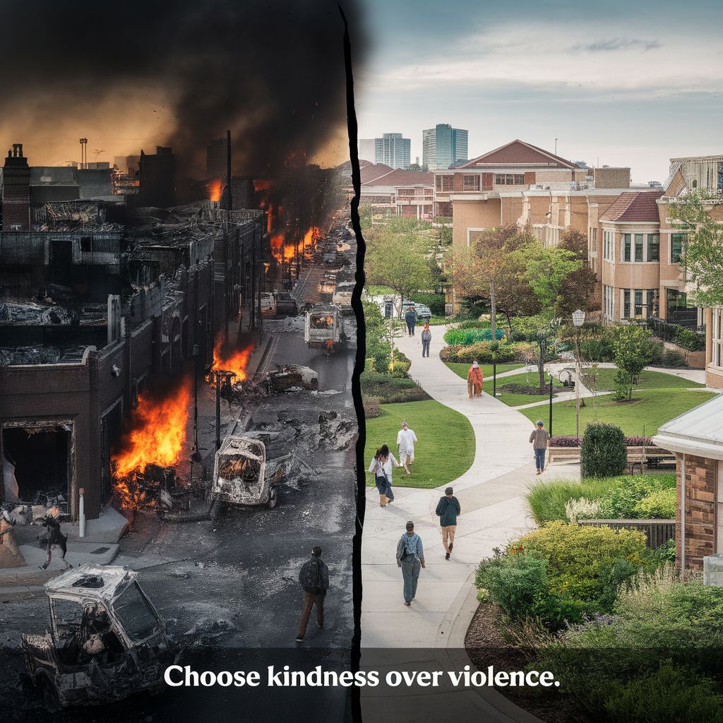 Choose Kindness Over Violence.