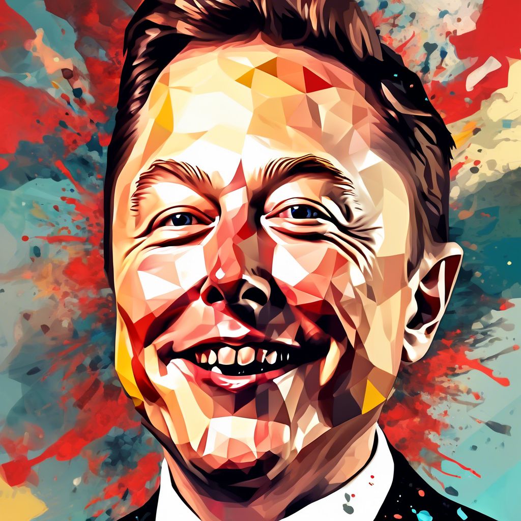 Elon Mask is devilly happy