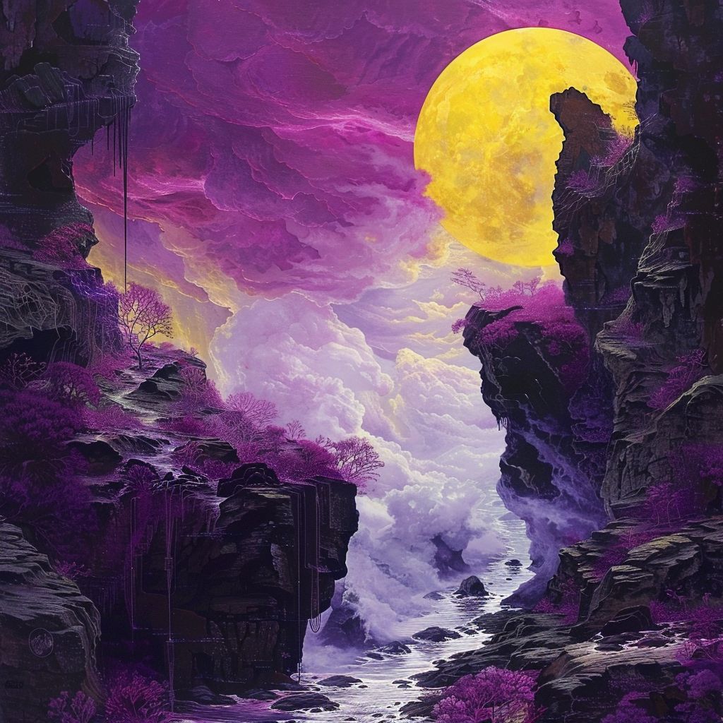 Purple Cliffs