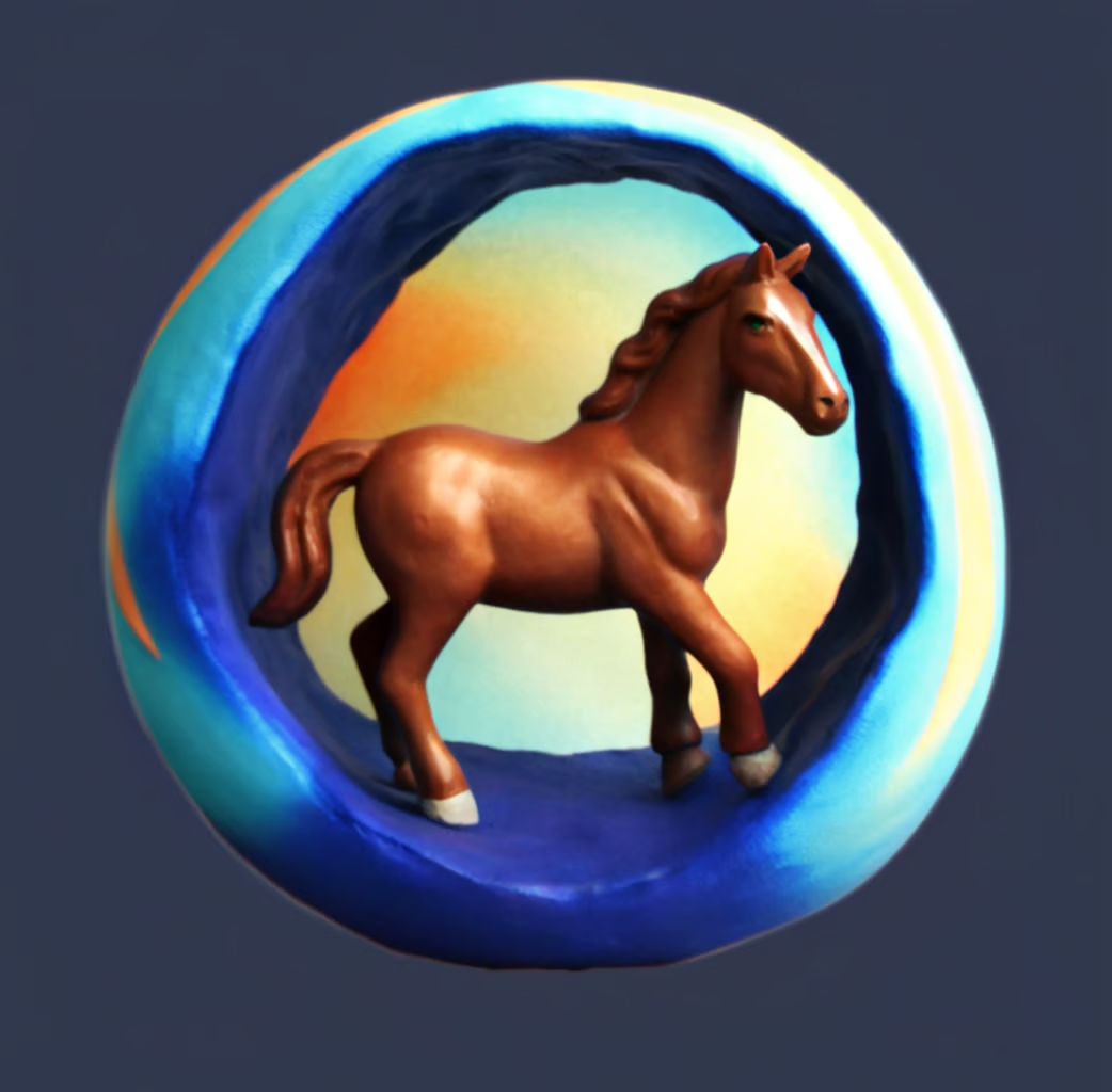 Clay Horse Zorb