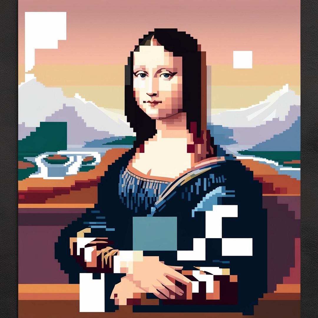 Pixel Mona