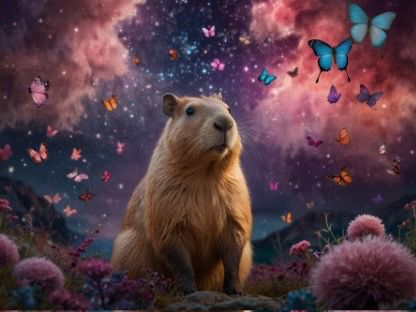 capybara dream world