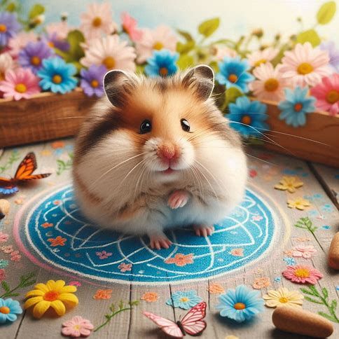 Hamester like flower🐹🌱