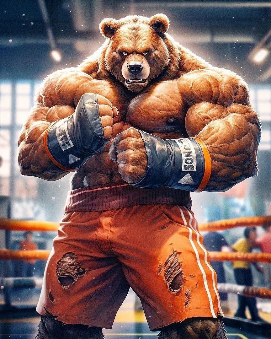 Bear boxer