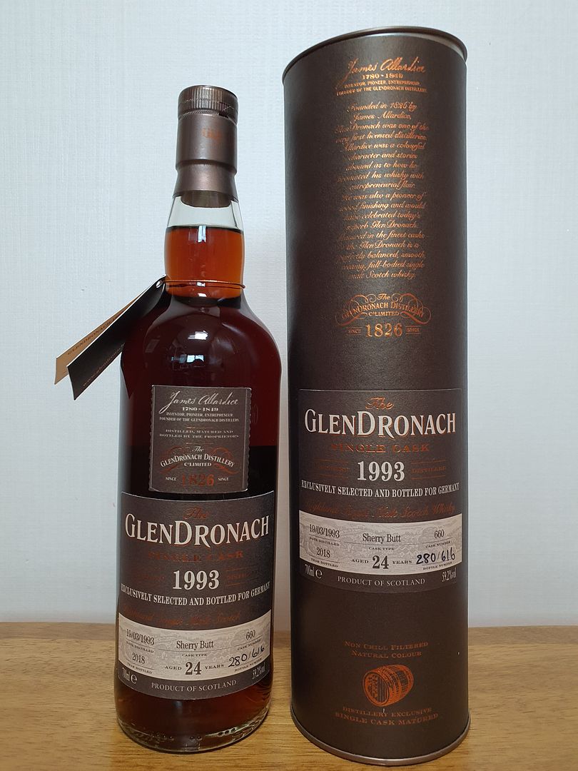 Glendronach Single Cask 1993 24yo #660