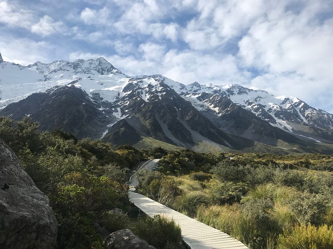 Trekking coss Mt.Cook