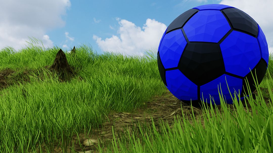 Ball Touching Grass