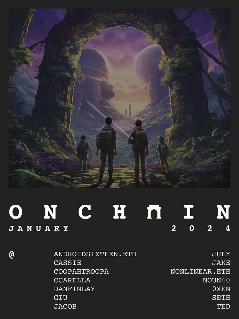 Onchain | January 2024