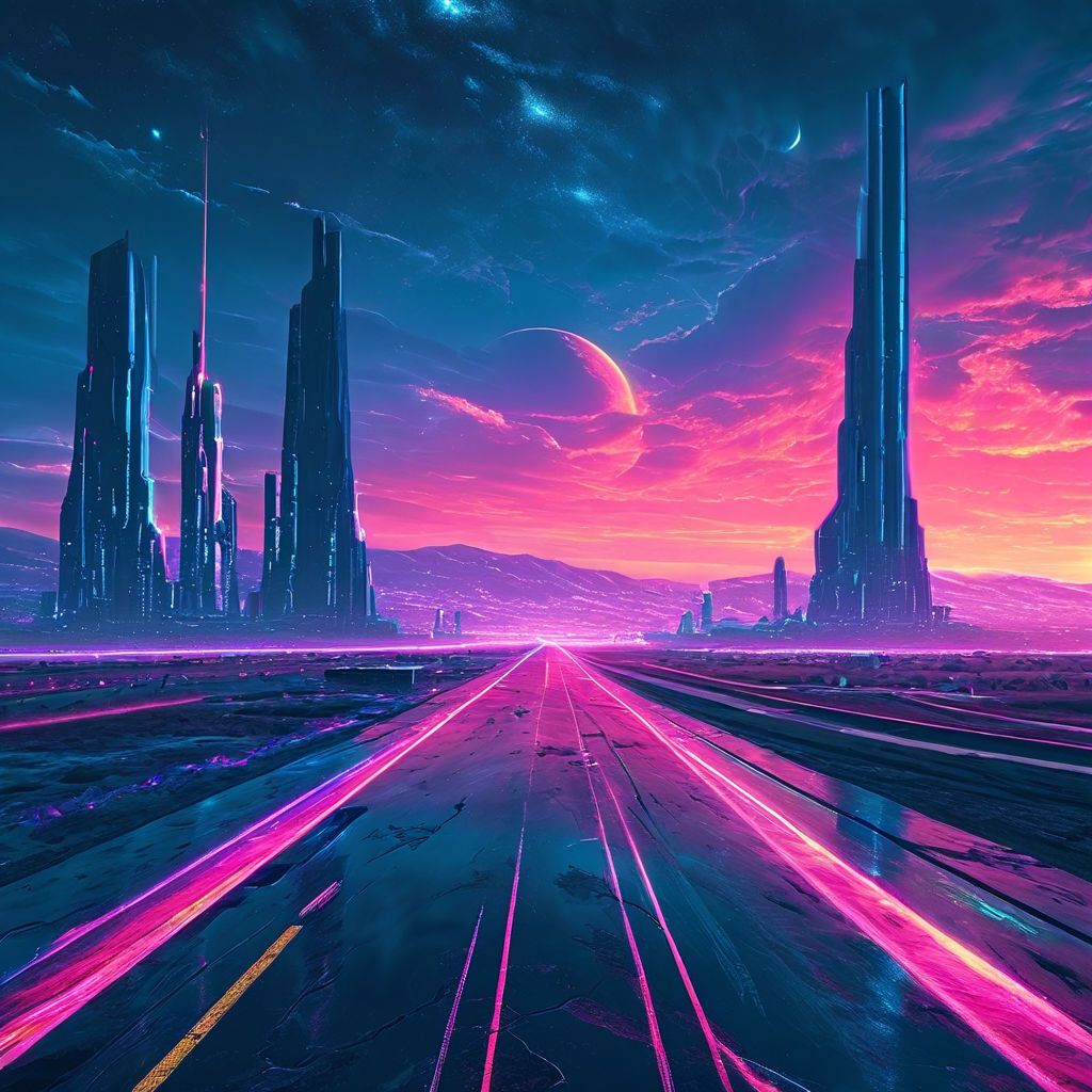 Neon highway