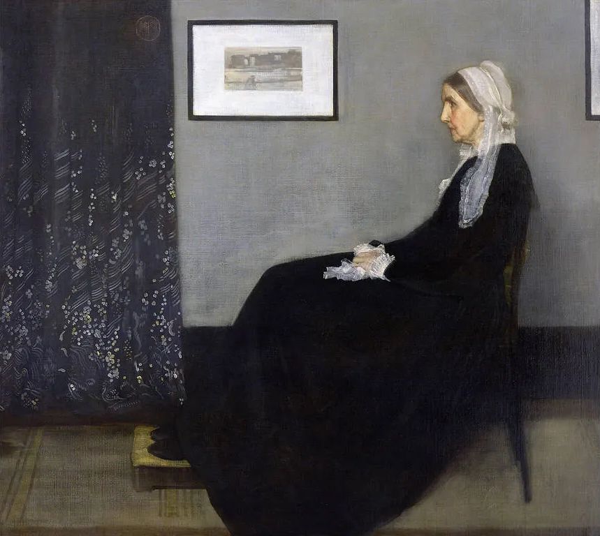 James Abbott McNeill Whistler, Arrangement in Grey and Black No. 1, 1871