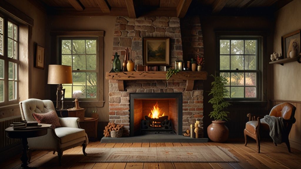 The_quaint_wooden_home_exudes_rustic_charm_its_weather_0