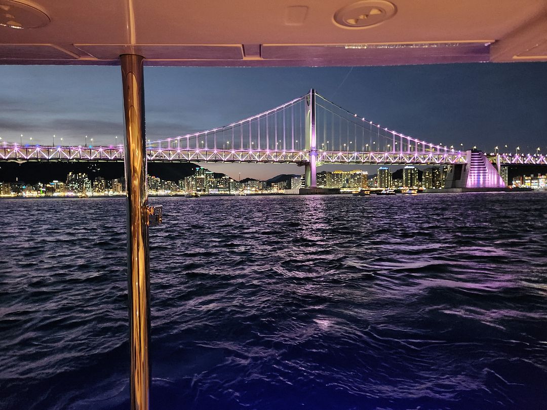 Pusan Sea in yatch