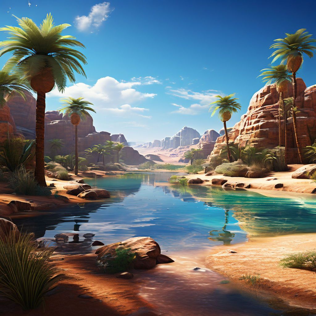 desert oasis