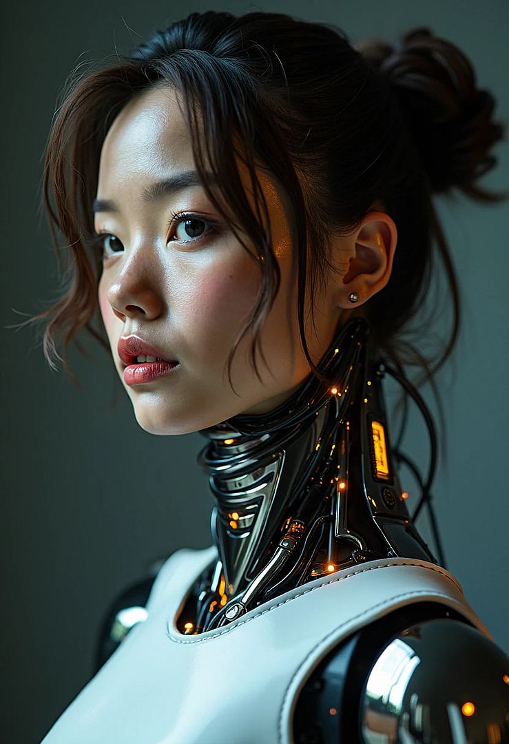 robotic lady