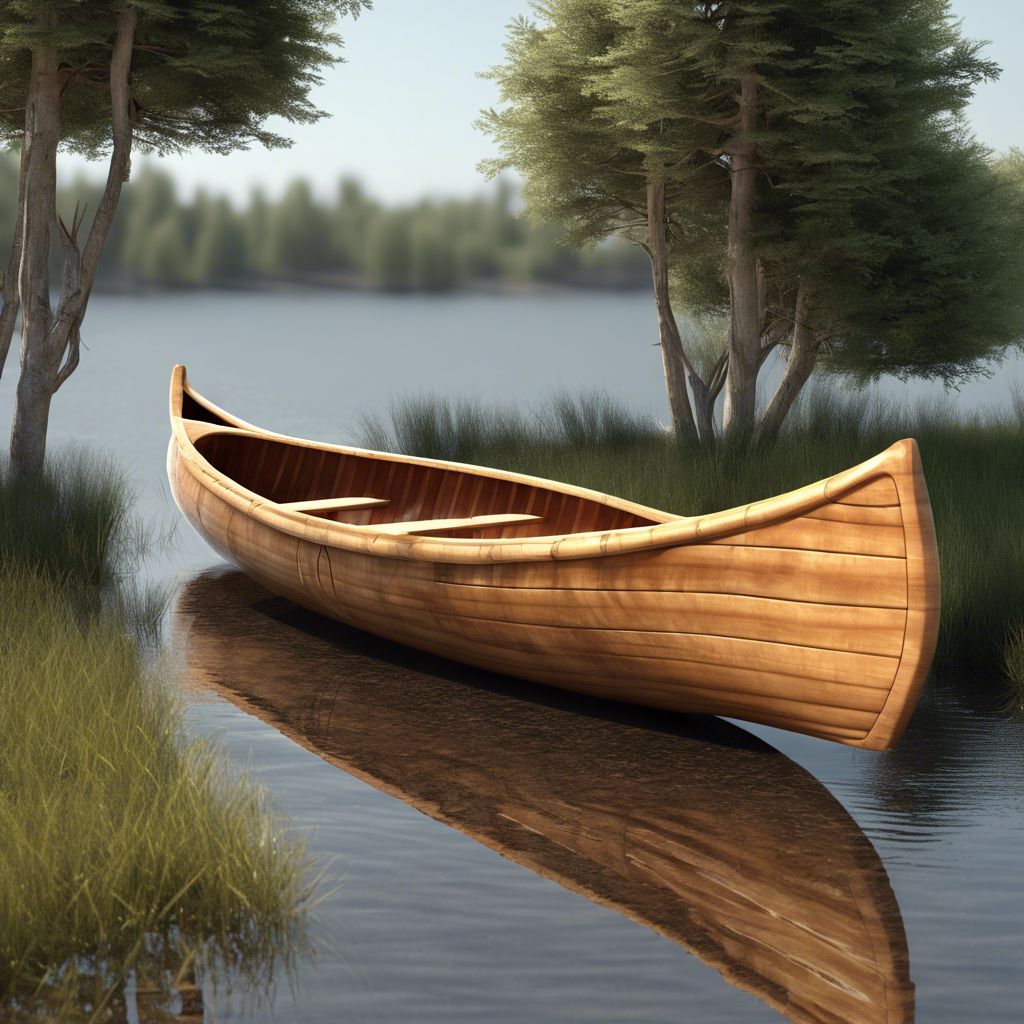 632366_wooden canoe, 3d render, GLB, high resolution_xl-1024-v1-0