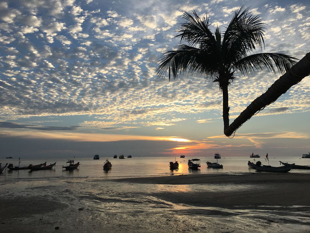 sunset in Koh Tao