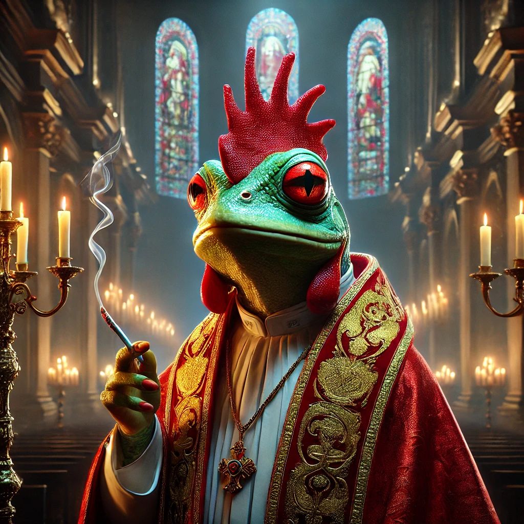 ENJOY Blessed Smoking Chicken Frog # 8 $BSCF