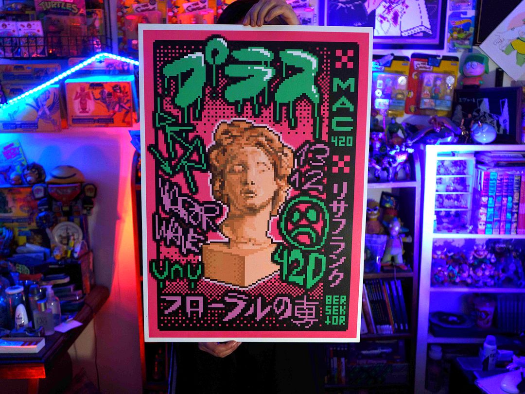 Vaporwave Not Dead: IRL poster