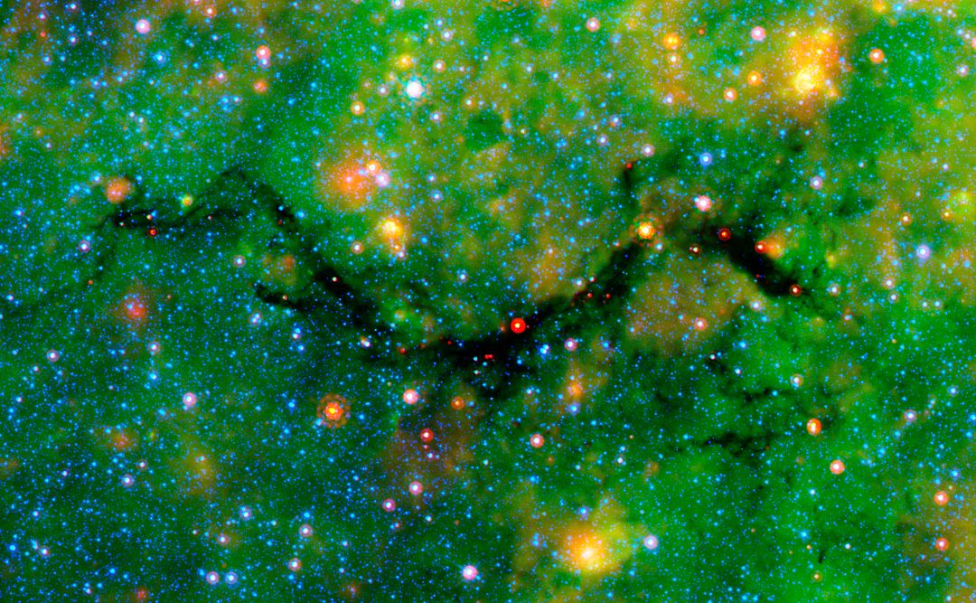 Snake in Galactic Plane (Spitzer)