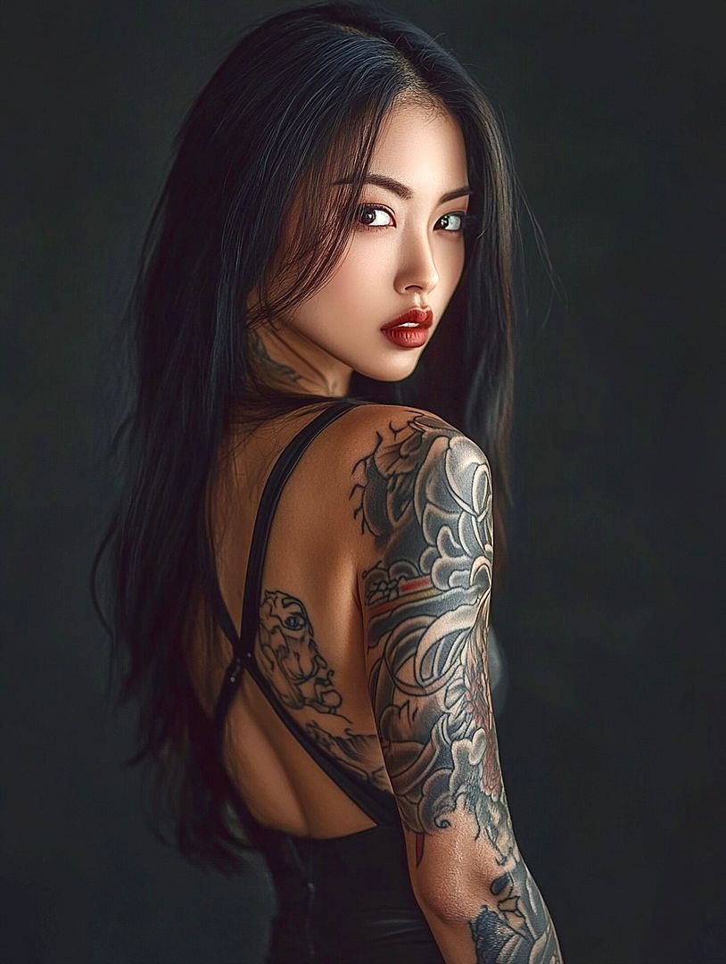 Beauty of Tattoos in Shadows