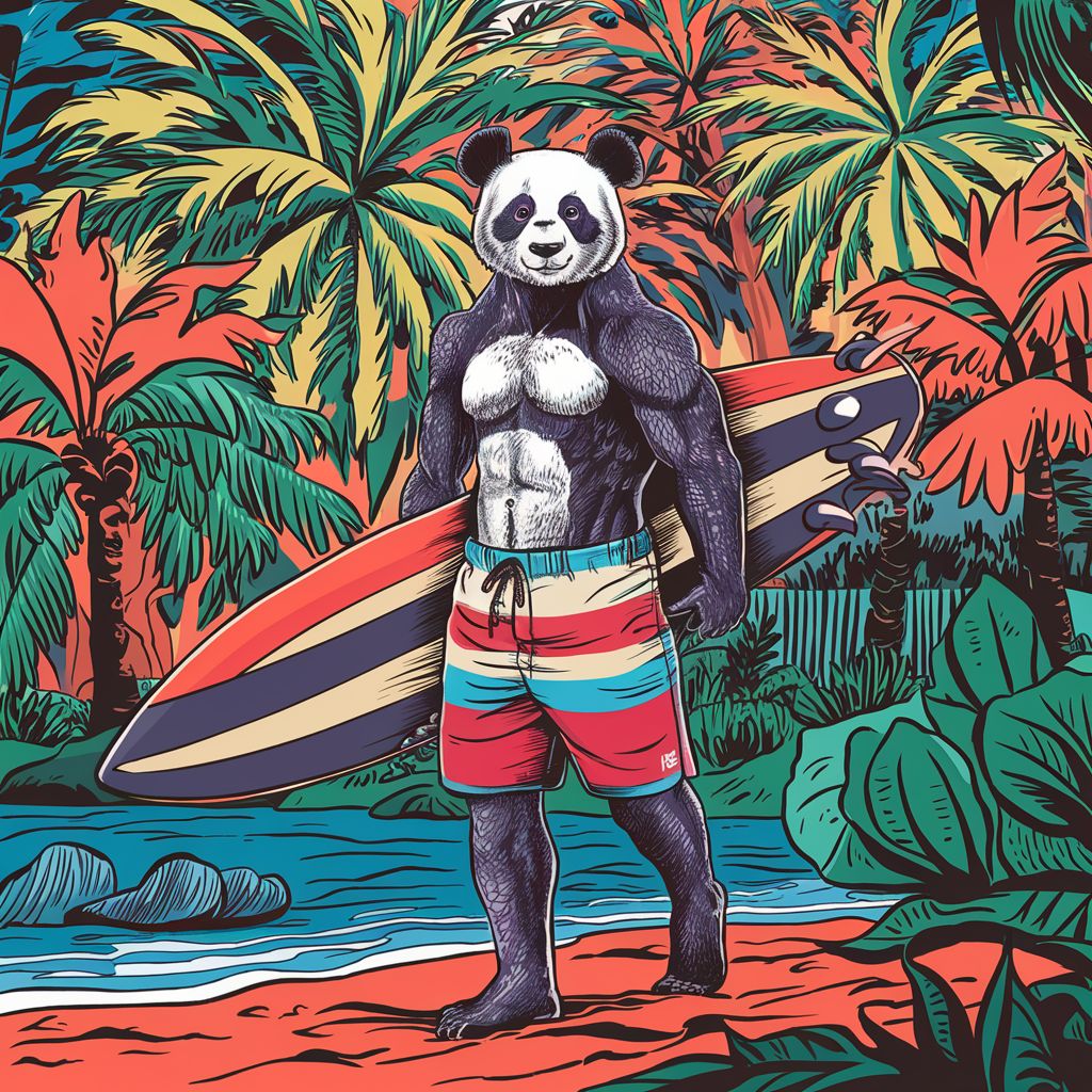 Surf panda