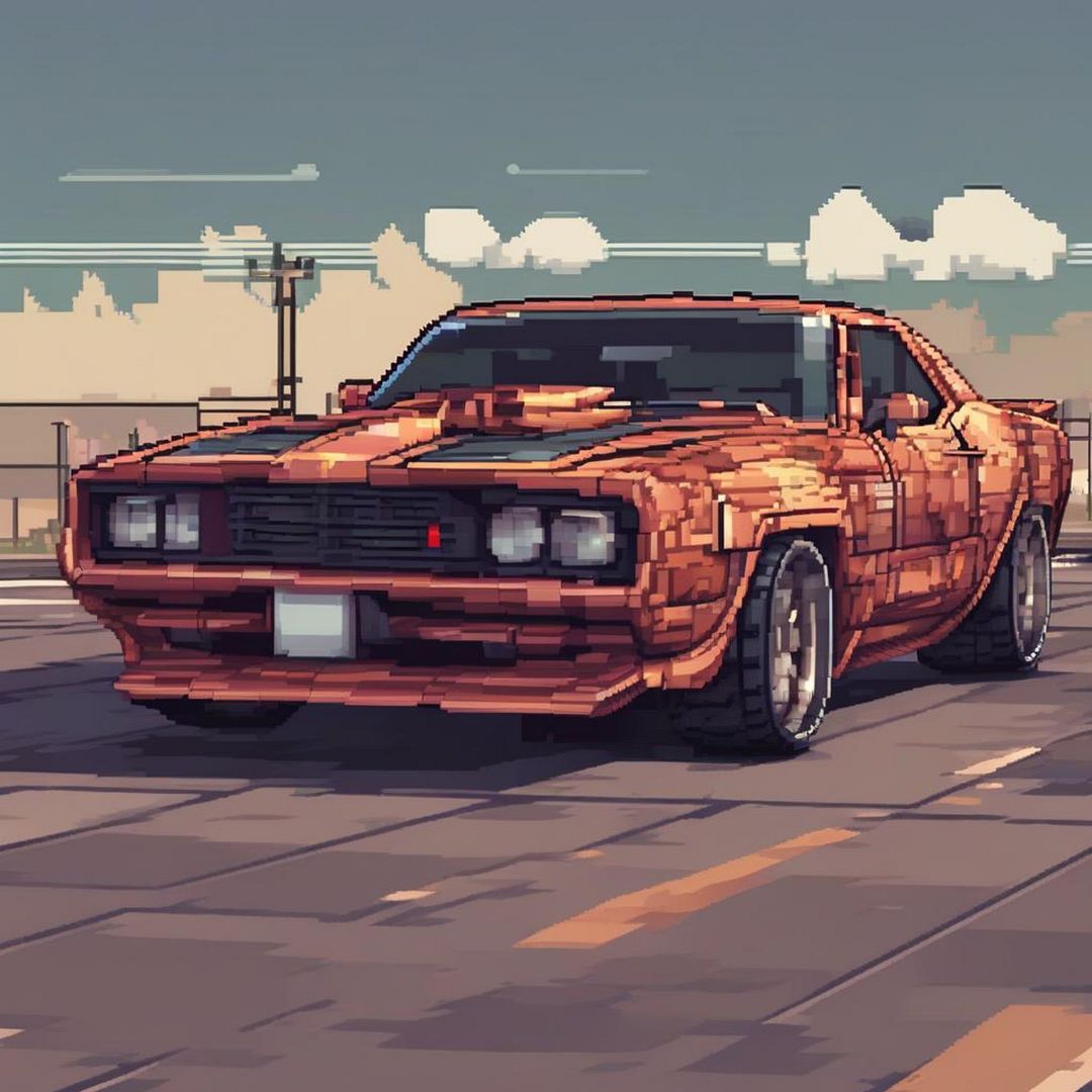 muscle car for pixel 맞민용