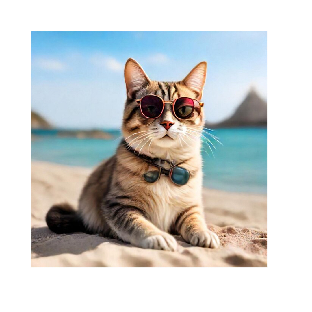 CatontheBeach