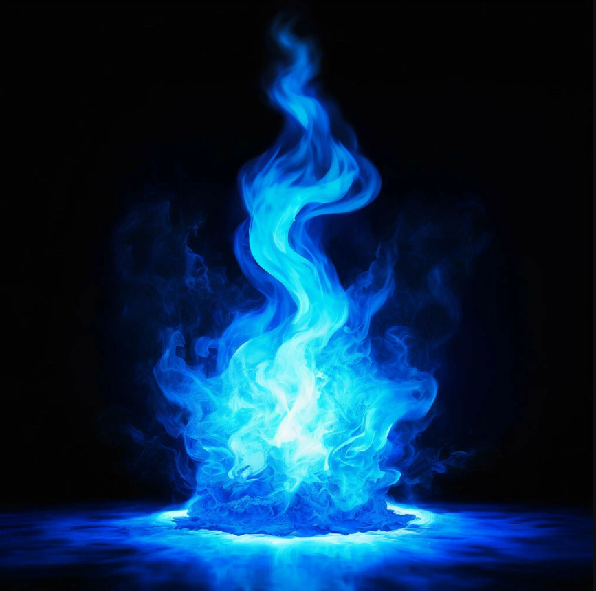 imagine if magic fire was blue