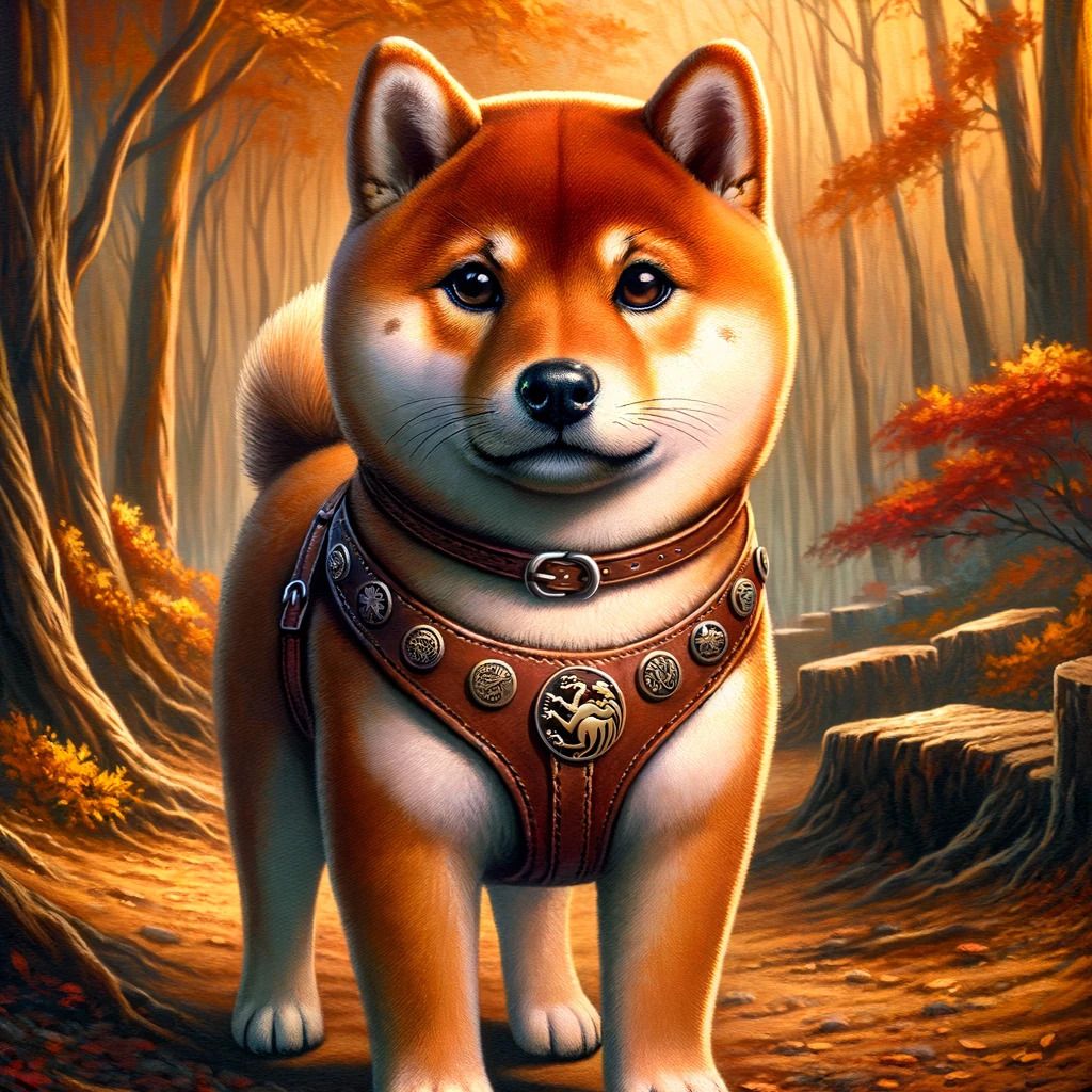 Shiba Inu in GOT Style