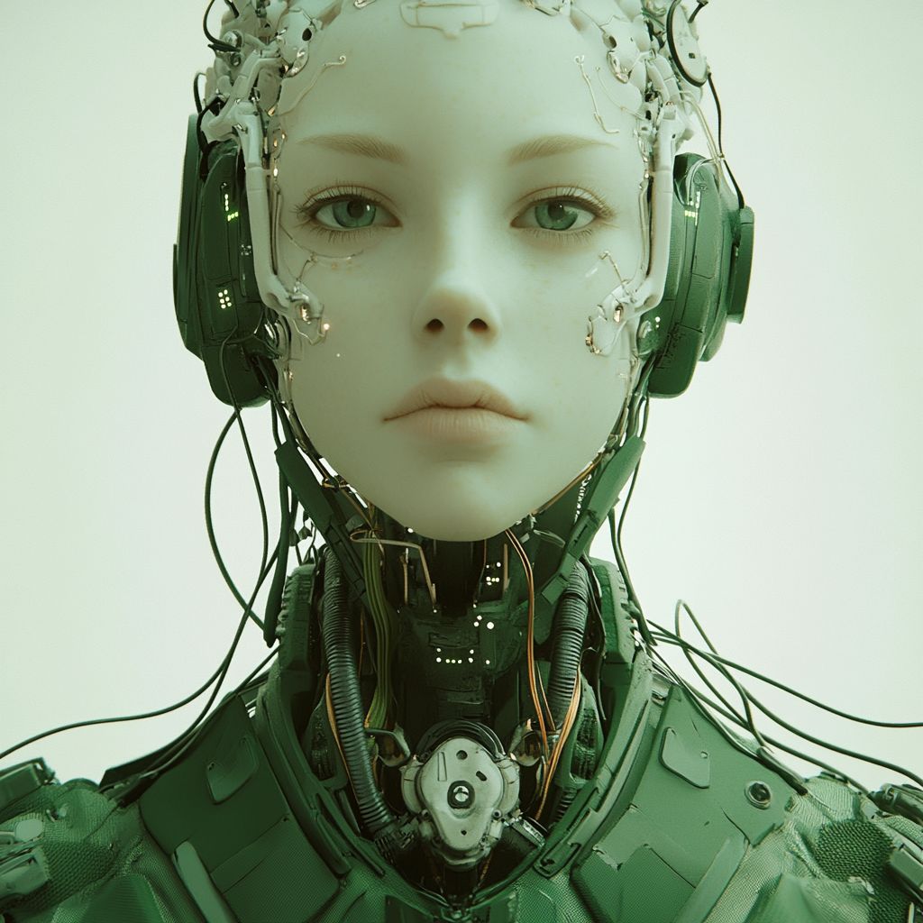 cybernetic girl