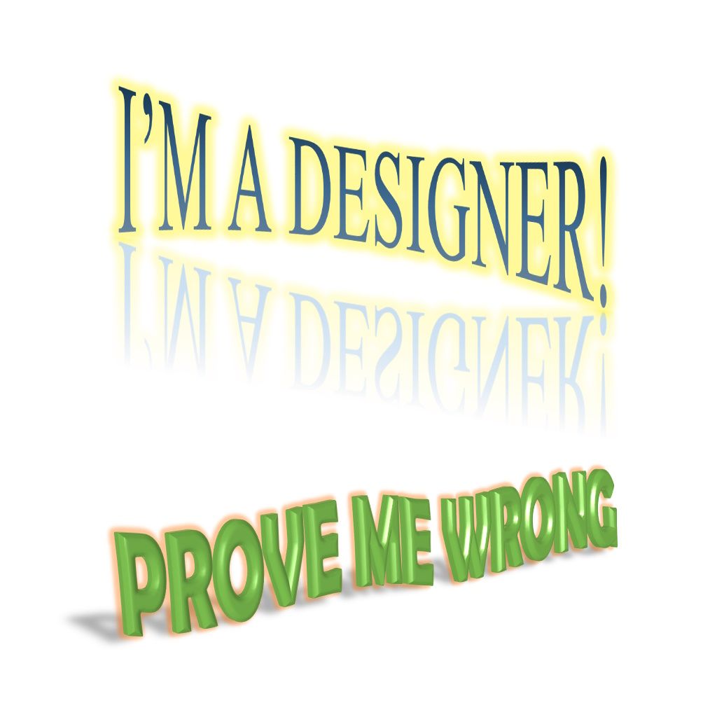 I'm a Designer!