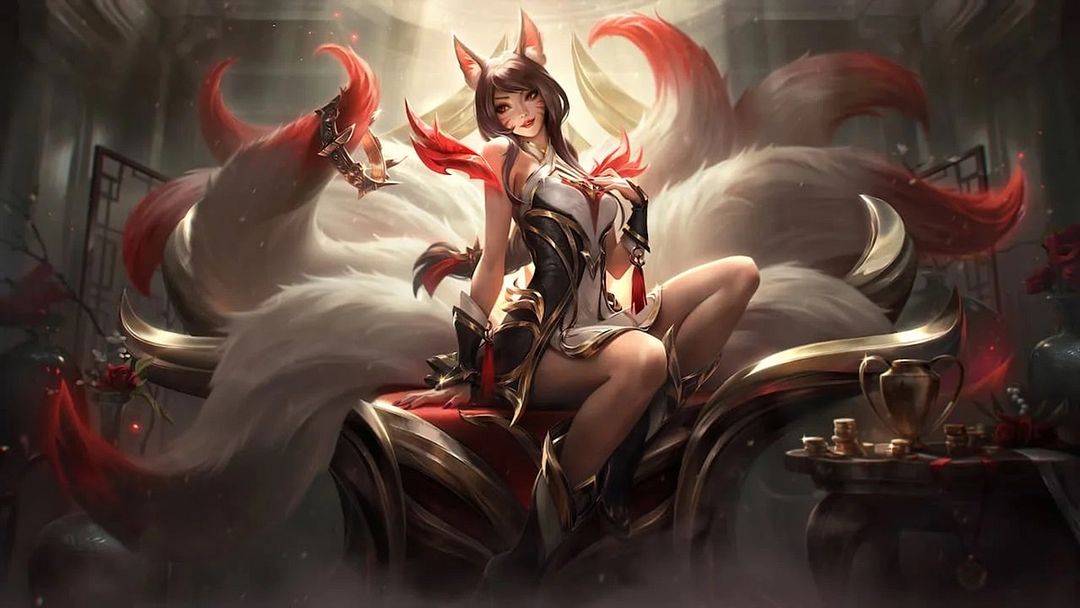 Ahri the legendary immortal  Wallpaper4K