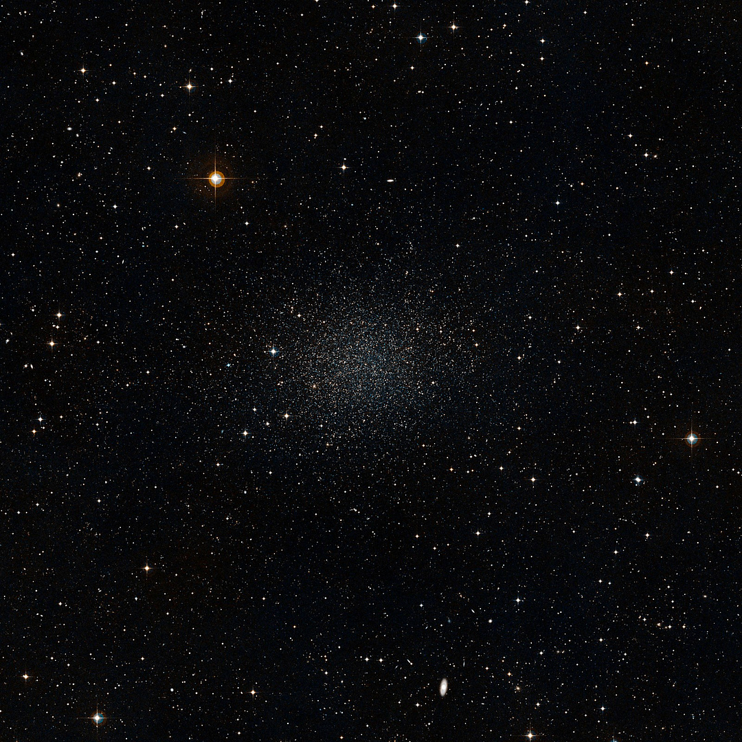 Sculptor Dwarf Galaxy (Hubble, DSS2)