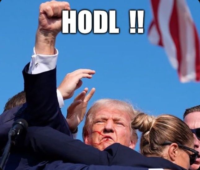 Trump HODLs