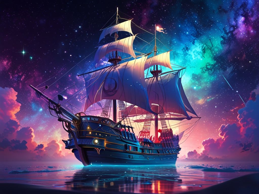 A_beautifully_surreal_galaxy_galleon_sails_through_the_0