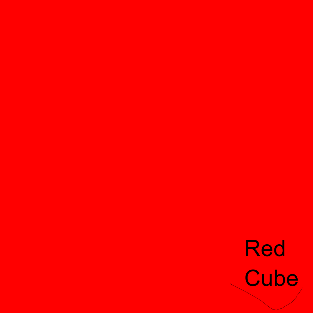 Red Cube