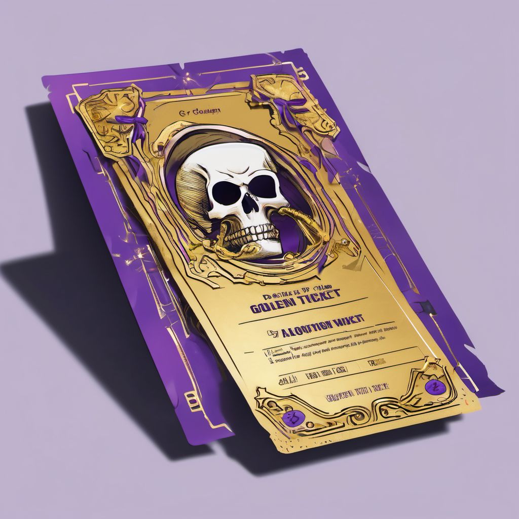 Skeleton Golden Ticket Degen #2